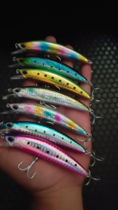 Mnnow 90mm 28gr Pancing Minnow Sinking