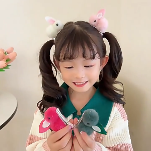 OFM-C1133 Jepit Rambut Motif Kelinci Lucu Jepitan Aksesories Rambut Anak dan Wanita Rabbit Hair Clip