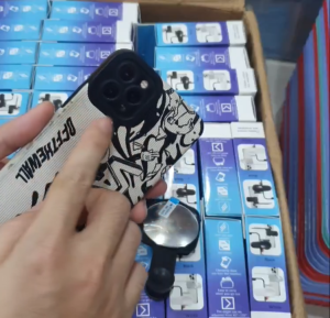 (HÀNG Y HÌNH ) Gương Selfie Camera Sau Gương Chụp Hình Kẹp Điện Thoại Mini Độ Nét Cao