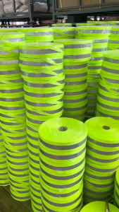 Dây vải phản quang 3M bản rộng 5cm 100m/ 1 cuộn Dây cảnh báo phản quang 3M