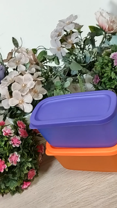 CHOBIG Toples Square Mini 250ml Tempat Makanan Small Sealware Plastik Food Grade