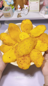 Xoài Sấy Muối Ớt-Xoài sấy chua chua cay cay siêu ngon hàng loại 1 miếng to dày không xơ - Trái Cây Sấy Nhiệt Đới