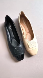 IVORY Sepatu Wanita Flat Ukuran Jumbo Size 41 42 43 44 B696-28