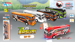 (BISA COD) PROMO MAINAN ANAK BUS BASURI OM TELOLET / MAINAN VIRAL BUS TELOLET ADA MUSIK DAN LAMPU / MAINAN ANAK MOBIL MOBILAN / MAINAN ANAK LAKI LAKI SNI MURAH