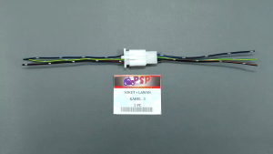 Soket + Lawan Kabel 3 - Kabel Socket Fitting Cop Konektor Untuk Sambung Kabel 3 PIN Skun