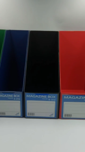EAST FILE PVC Magazine Box Filling Case (3" inch/4" inch/5" inch/6" inch)