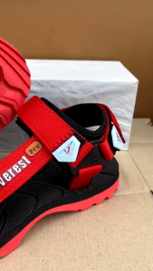 Sandal Gunung everest premium Ful color casual pria wanita dewasa terbaru Hitam Ukuran 34-44