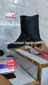 Sepatu Safety Kulit Sapi: Pilihan Terbaik untuk Welder & Pekerja Konstruksi