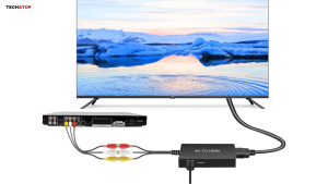 Converter AV to HDMI 1080P Video Audio Adaptor RCA