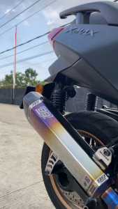 Knalpot Xmax 250 Fullsystem Original 99 Racing Type R7 Endcap Karbon Kevlar Suara Ngebas Gahar