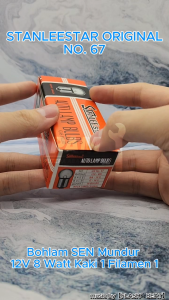 Bohlam Dop Lampu Sein Rem 12V 8W STANLEESTAR No. 67