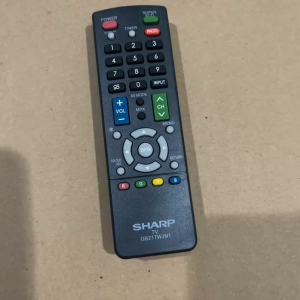 Remot Remote Tv Led Lcd Sharp Aquos Tanpa seting original pabrik