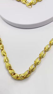 MJ Jewellery 375/9K Gold Necklace R87 (L Size)