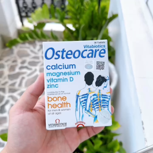 OSTEOCARE Tablets (Hàng nhập khẩu) – Đủ Canxi và đủ dưỡng chất cho xương chắc khỏe.