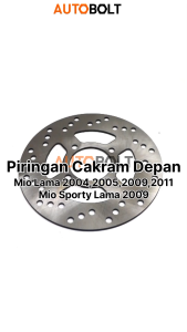 Piringan Cakram Depan Mio Lama Old 2004 2005 2009 2011 Mio Sporty 2009 Front Brake Disk Disc