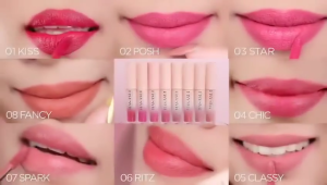 NEW! Hanasui Mattedorable Lip Cream & Boba Edition | Lipstick Lip Cream Liquid Double Moisturizing Pigmented No Transfer Cracking Long-Lasting Lipstik