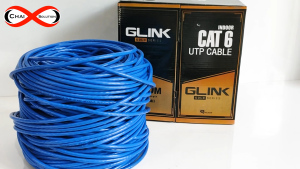 Glink (รุ่น GLG6001) GOLD สายแลน CAT6 UTP CABLE 100M INDOOR รับสมัครดีลเลอร์ทั่วประเทศ มีฝ่ายซัพพอร์ทและบริการหลังการขายค่ะ