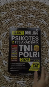 BUKU THE BEST DRILLING PSIKOTES & TES AKADEMIK TNI POLRI 2026
