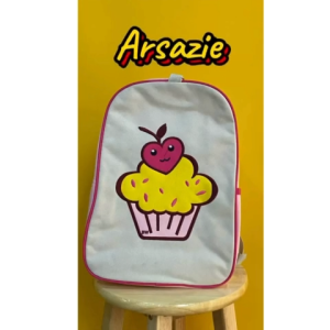 Boardwalk Arsazie Cupcake Printed Backpack for Girls