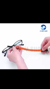 FLYBUY SHOP 1pcs Adjustable Elasticity Neck Cord Eyewear Accessory Sunglasses Holder Cord Anti Slip For Kids Adults Glasses Safety Band Strap Outdoor Sport Eyeglasses String Eyeglass Strap Chain