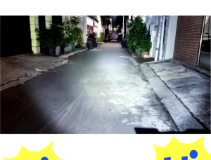 Lampu Tembak Mini Model Burung Hantu & Sorot Owl Cree 3 Mata LED Universal Semua Motor