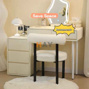 High Quality Makeup Chair Dressing Stool Kerusi Makeup Vanity Chair Cute Chair Dressing Chair Modern Lounge Chair Round Chair Kerusi Belajar Vanity Stool