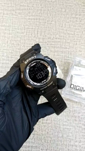 Empirewatches Jam Tangan Digimac 2568 Pria Cowok Digital Strap Rubber Original Water Resistant