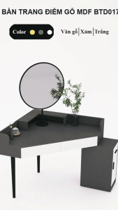 FREESHIP HCM - Bàn Trang Điểm Tatana BTD017 (KHÔNG KÈM GƯƠNG) - có thiết kế theo yêu cầu khách hàng