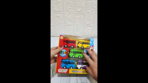 Mainan Anak Bus Tayo The Little Bus Set 5PCS Pull Back 2088-5