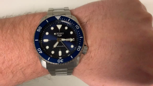 [Promo] Jam Tangan Pria Seiko 5 Sport SRPD51K1 Blue Dial Stainless Steel Automatic Original Garansi 2 Tahun [✔COD][100% Authentic]