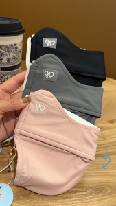 Khẩu trang chống tia UV Hàng chính hãng UPF 50+ Khẩu trang chống nắng lót nhung mềm Có điều chỉnh dây Lémi Accessories