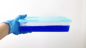 Hộp Nhựa Thực Phẩm Chữ Nhật Nắp Kín Có Khay Ráo Nước Việt Son 1.5L