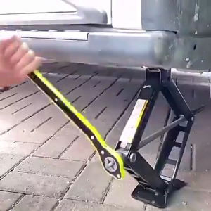 34CM Scissor Jack Garage Tire Wheel Lug Wrench Handle Wrench Phillips Wren Auto Labor-saving Spana Jek Kereta Floor Jack