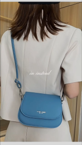 กระเป๋าผู้หญิง 2024 แฟชั่นใหม่ย้อนยุคอินเทอร์เน็ตคนดัง ins กระเป๋าผู้หญิงแฟชั่นสบาย ๆ กระเป๋าสะพายไหล่  กระเป๋าผู้หญิงกระเป๋ากลม