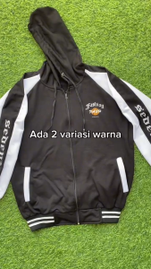 Jaket Baseball Hoodie Zipper Pria Oversize M-L-XL-XXL Sweater Dewasa Anak Remaja Gaya Korea New OOTD