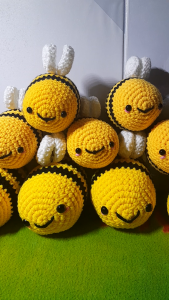 Super Sale Crochet Plush Bee/Miffy Soft Amigurumi Stuff Toy