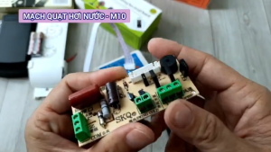 M10 _ Bo mạch quạt hơi nước đa năng có chân cắm phao cảm biến