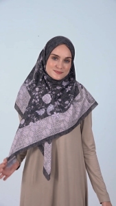 Shafira - Rocha Printed Scarf | Hijab Segi Empat Motif