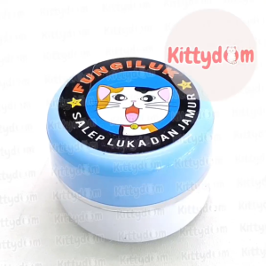 KITTYDOM Fungiluk 10 Gram Cream Krim Salep Luka Luar Basah Kulit Kucing Anjing Kelinci Hamster Sugar Glider Monyet Obat Gatal Kulit Infeksi Iritasi Jamur Scabies