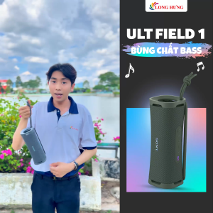 Loa Bluetooth Sony ULT FIELD 1 SRS-ULT10 - Hàng chính hãng - Thiết kế nhỏ gọn cùng quai xách tiện lợi công nghệ Bluetooth v5.3 chế độ ULT POWER SOUND giúp tăng bass âm trầm