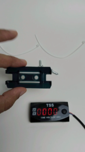 [COD] VOLTMETER DIGITAL AKI / VOLT METER ACCU 2 IN 1 UNIVERSAL SEMUA MOTOR PENAMPIL INDIKATOR VOLTASE AKI DAN JAM NYALA LAMPU LED WATERPROOF