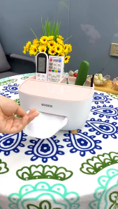 Hộp để giấy ăn hộp để đồ đa năng ECOCO E2009 nhựa PP nguyên sinh