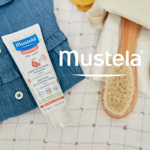 Mustela Soothing Moisturizing Cream For Face 40ml (Very Sensitive Skin) | Oh Baby Store