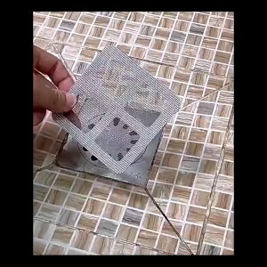 ANTI BLOCKING FILTER GAUZE HAIR CATCHER DRAIN STRAINER KITCHEN BATHROOM DISPOSABLE FLOOR DRAIN STICKER SINK COVER CLEAN