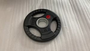Piringan Barbell 5 kg / Sports Rubber Coated Barbell Plate / Sport Weight Plate Barbel Alat Olahraga Angkat Besi