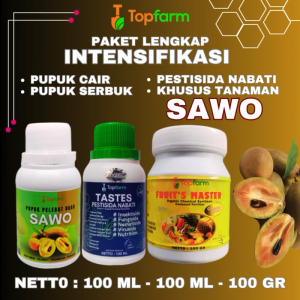 Pupuk Topfarm / Pupuk Paket Lengkap Buah Sawo / Pupuk Khusus Pohon Buah Sawo / Pupuk Booster Buah Sawo Lengkap / Pupuk Sawo Terbaik / Pupuk Pembesar dan Pelebat Buah Sawo