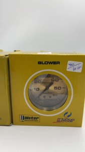 METER GUAGE BOOST มิเตอร์เกจ หน้าน้ำมัน เกจวัดบูส เทอร์โบ หน้าทอง ขอบทอง เข็มดำ ขนาด 60 MM (เลือกได้ 35ปอนด์ เเละ 60ปอนด์)