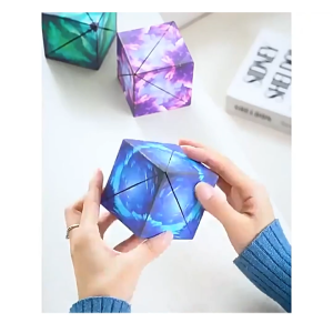 Khối lập phương nam châm vô cực Magic Cube 6 cm Đồ chơi Rubik 3D thay đổi hình dáng Phát triển trí não cho bé-NIEVE