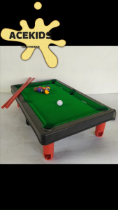 Mainan Billiard Set Meja Billiard Portable Mainan Edukasi Anak Billiard Snooker Game Murah