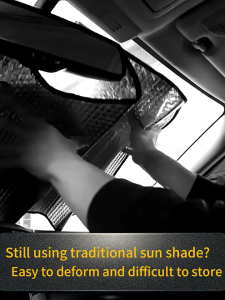 Rèm che nắng kính lái ô tô gấp gọn COACE Tấm che nắng kính lái xe hơi gấp gọn Rèm che chắn nắng xe ô tô đa năng